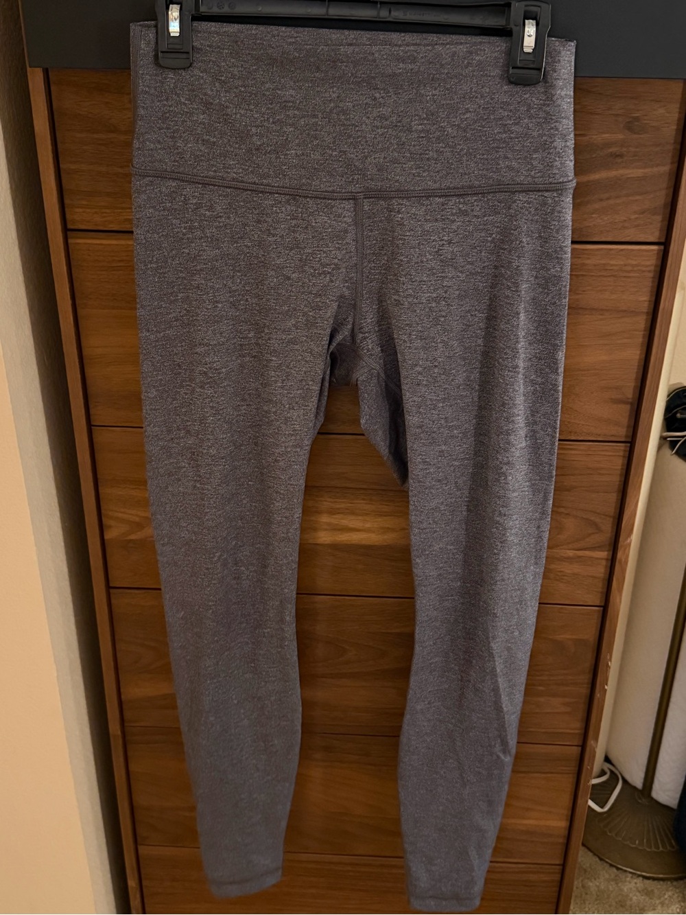 lululemon athletica Heather Gray High-Rise Leggings